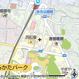 大阪府枚方市伊加賀南町2-32周辺の地図