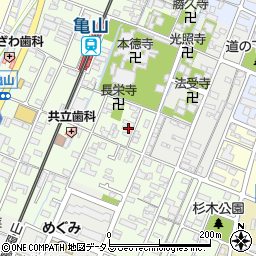 兵庫県姫路市亀山310周辺の地図
