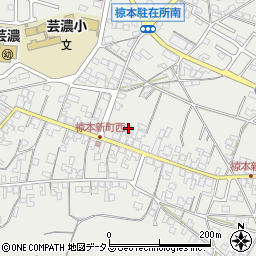 三重県津市芸濃町椋本1853周辺の地図
