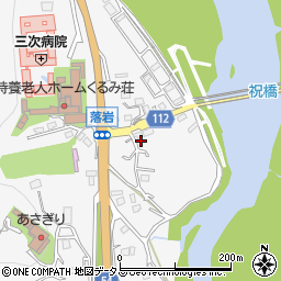 広島県三次市粟屋町2866周辺の地図