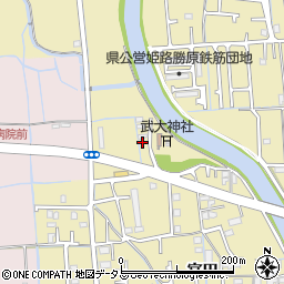 兵庫県姫路市勝原区宮田531-5周辺の地図