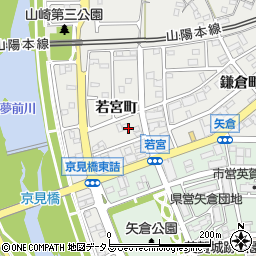 兵庫県姫路市飾磨区若宮町周辺の地図