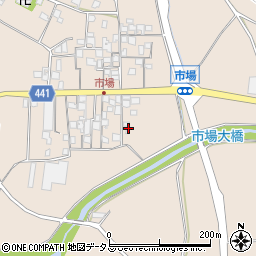 兵庫県たつの市揖保川町市場176周辺の地図