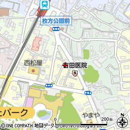 大阪府枚方市伊加賀南町4-1周辺の地図