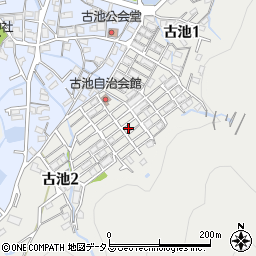 兵庫県相生市古池2丁目1周辺の地図