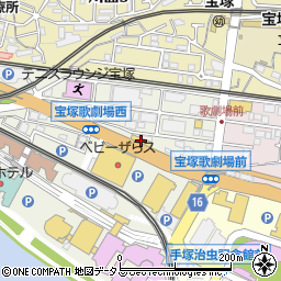 ネッツトヨタゾナ神戸宝塚店周辺の地図