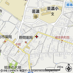 三重県津市芸濃町椋本742周辺の地図