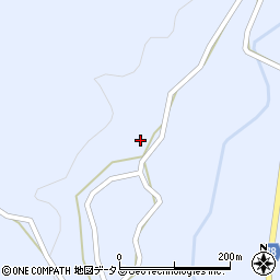 岡山県加賀郡吉備中央町西3707-2周辺の地図