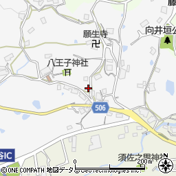 兵庫県神戸市北区八多町柳谷1091-1周辺の地図
