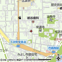 広島県三次市三次町1369周辺の地図