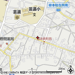 三重県津市芸濃町椋本1842周辺の地図