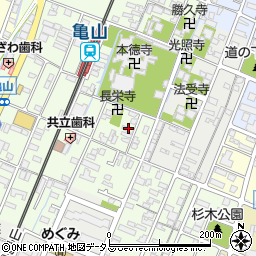兵庫県姫路市亀山313周辺の地図