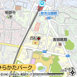 大阪府枚方市伊加賀南町2-25周辺の地図