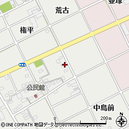 愛知県豊川市宿町中島118周辺の地図