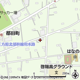 静岡県浜松市浜名区都田町7983周辺の地図