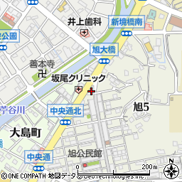 播州信用金庫相生支店周辺の地図