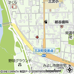 広島県三次市三次町1338周辺の地図