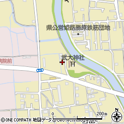 兵庫県姫路市勝原区宮田531-4周辺の地図