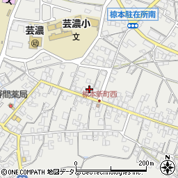 三重県津市芸濃町椋本1843周辺の地図