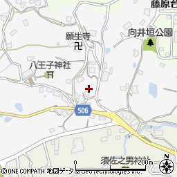 兵庫県神戸市北区八多町柳谷1070-1周辺の地図