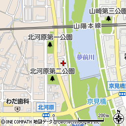 兵庫県姫路市広畑区北河原町84周辺の地図