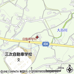 広島県三次市畠敷町1334周辺の地図