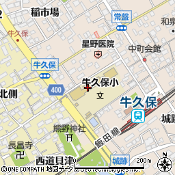 豊川市立牛久保小学校周辺の地図