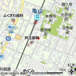 兵庫県姫路市亀山285周辺の地図