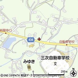 広島県三次市畠敷町1389周辺の地図