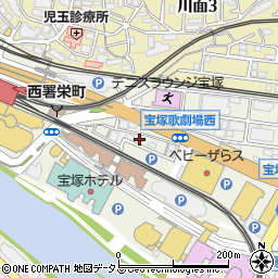 宝塚武庫川ロータリークラブ周辺の地図