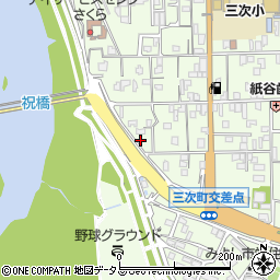 広島県三次市三次町1331-8周辺の地図