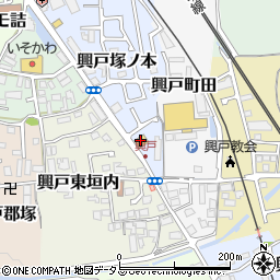 ゲオ　京田辺店周辺の地図