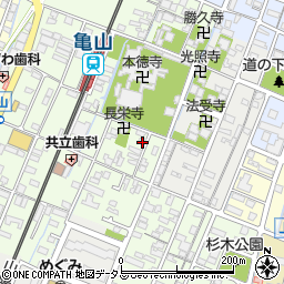 兵庫県姫路市亀山318周辺の地図