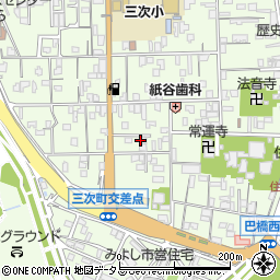 広島県三次市三次町1356周辺の地図