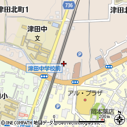 秋芳荘周辺の地図
