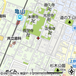 兵庫県姫路市亀山323周辺の地図
