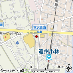 上州屋浜北店周辺の地図