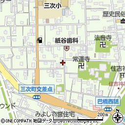 広島県三次市三次町1368周辺の地図