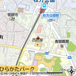 大阪府枚方市伊加賀南町2-22周辺の地図