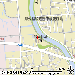 兵庫県姫路市勝原区宮田285周辺の地図