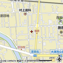 兵庫県姫路市勝原区宮田165-6周辺の地図