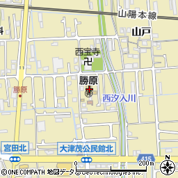兵庫県姫路市勝原区宮田143周辺の地図