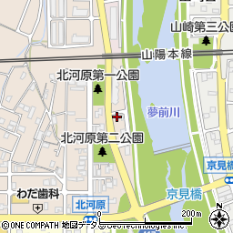 兵庫県姫路市広畑区北河原町82周辺の地図