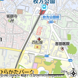 大阪府枚方市伊加賀南町2-23周辺の地図