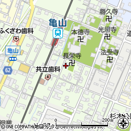 兵庫県姫路市亀山294周辺の地図