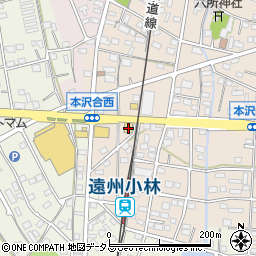 東京靴流通センター　浜北店周辺の地図