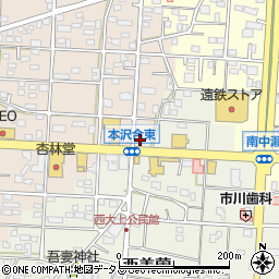 静岡県浜松市浜名区西美薗2570周辺の地図