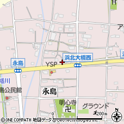 静岡県浜松市浜名区永島1157周辺の地図