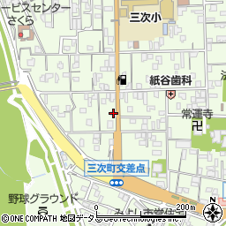 広島県三次市三次町1346周辺の地図