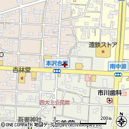静岡県浜松市浜名区西美薗2569周辺の地図